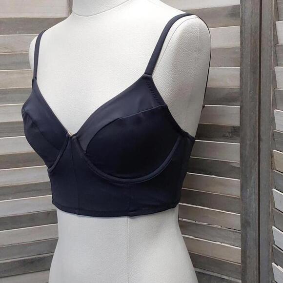 Women's Longline Underwire Bikini Top | Shade & Shore | 36C - Picture 3 of 10